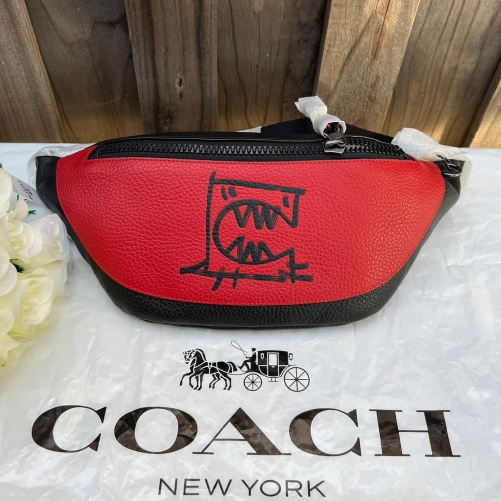 COACH Warren Belt Bag With Rexy By Guang Yu